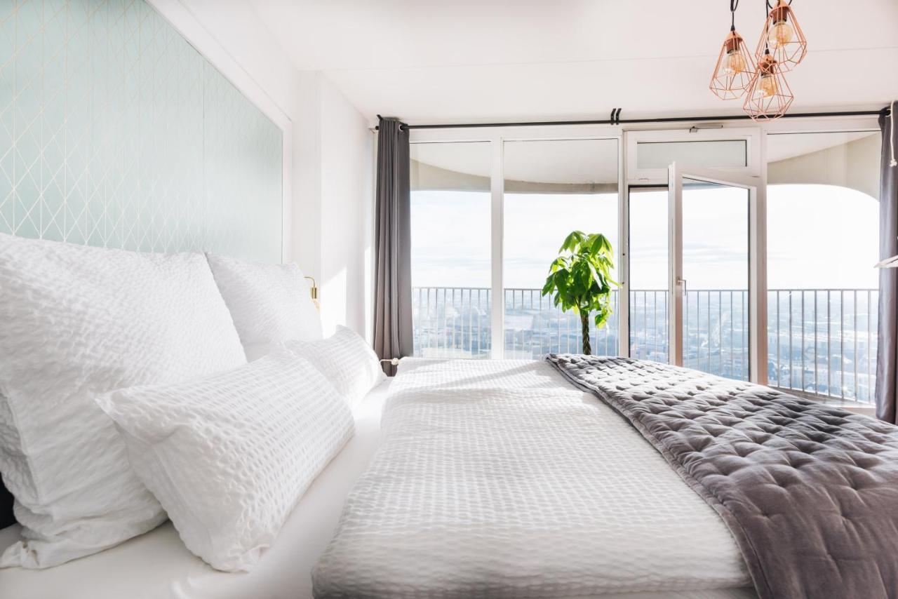 Great City View I 26 Floor I Netflix And Boxspringbed Augsburg Exteriör bild