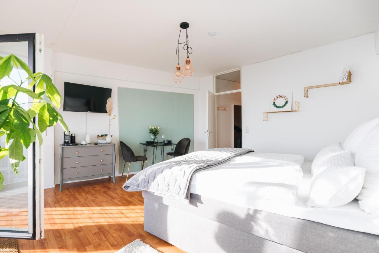 Great City View I 26 Floor I Netflix And Boxspringbed Augsburg Exteriör bild
